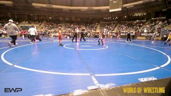 58 lbs Round Of 32 - Aaron Jones Jr, Springs Elite vs Brady Culwell, Dodge City Wrestling Academy
