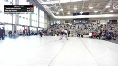 285 lbs Champ. Round 2 - Apolosi Tu`ivai, Westlake vs Jonathan Herring, Mountain View