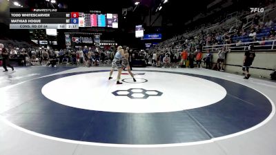 144 lbs Cons. Rd Of 64 - Todd Whitescarver, MT vs Mathias Hogue, MT