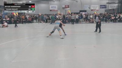 165 lbs Champ. Rd Of 32 - Elijah Gulley, Lawrence Elite vs Myles Handsaker, Immortal Athletics WC