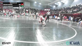 52 lbs Consolation - Brooks Barnes, Verdigris Youth Wrestling vs Moxin Hammans, Warner Eagles Youth Wrestling