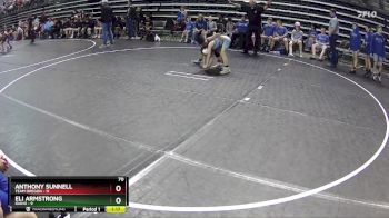 70 lbs Finals (8 Team) - Anthony Sunnell, Team Oregon vs Eli Armstrong, Idaho