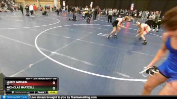 170 lbs Cons. Round 2 - Nicholas Hartzell, OH vs Jerry Goselin, WI