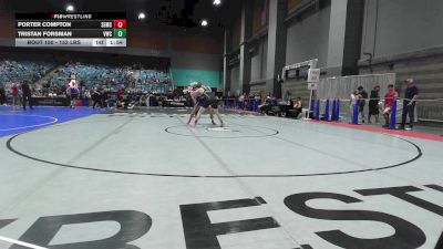 152 lbs Semifinal - Porter Compton, Salem Elite Mat Club vs Tristan Forsman, VICI Wrestling