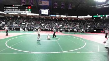 84 lbs Cons. Round 2 - Cooper Theetge, ELR1 vs Matthew Sheehan, BTWA