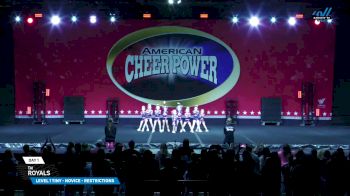 TAI - Royals [2025 L1 Tiny - Novice - Restrictions Day 1] 2025 Cheer Power Grand Nationals