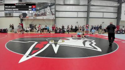 74 kg Champ. Round 2 - Nolan Liess, New England Regional Training Center vs Thomas Snipes, Charleston Regional Training Center