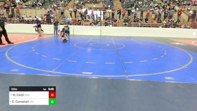 91 lbs Consi Of 8 #2 - Will Gadd, Grindhouse Wrestling vs Collin Campbell, Grizzly Wrestling Club