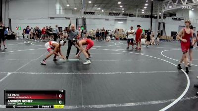 113 lbs Round 5 (8 Team) - EJ Vass, Sakura Worldwide vs Andrew Gomez, Grit Mat Club