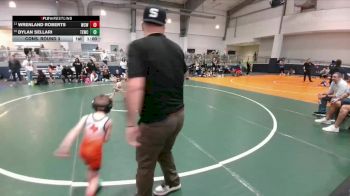 44 lbs Cons. Round 3 - Dylan Sellari, Texas Elite Wrestling Club vs Wrenland Roberts, Wesley Club Wrestling