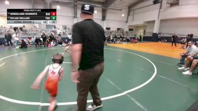 44 lbs Cons. Round 3 - Dylan Sellari, Texas Elite Wrestling Club vs Wrenland Roberts, Wesley Club Wrestling