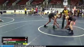 125 lbs Finals (8 Team) - Drew Challender, Bad Bass vs Noah Szwed, Rhino Elite