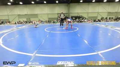 125 lbs 3rd Place - Paisley Cottman, Best Trained 7-12 USA vs Daelin Cody, Girls With Grit 7-12
