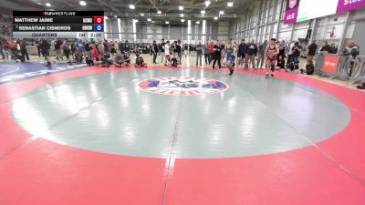 132 lbs Quarters - Matthew Jaime, Big Cat Wrestling Club vs Sebastian Cisneros, Omak Wrecking Crew Wrestling