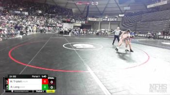 2A 160 lbs Semifinal - Rylin Lang, Anacortes vs Westin Triplett, Enumclaw