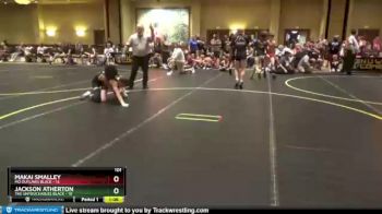 101 lbs Round 1 (4 Team) - Makai Smalley, MO Outlaws Black vs Jackson Atherton, The Untouchables Black