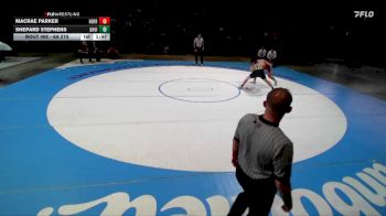 6A 215 lbs 1st Place Match - Macrae Parker, Herriman vs Shepard Stephens, Davis