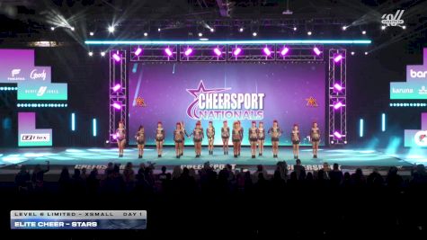 Elite Cheer - Stars [2026 L6 Limited - XSmall Day 1] 2026 CHEERSPORT National All Star Cheerleading Championship