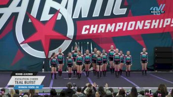 Evolution Cheer - Teal Burst [2023 L2 Youth - D2 3/4/2023] 2023 Mid-Atlantic Championship Grand Nationals