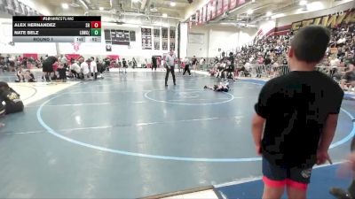 49 lbs Round 1 - Nate Belz, LV Bear Wrestling Club (Spring vs Alex Hernandez, Socal Hammers