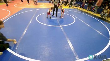 37 lbs Quarterfinal - Brooklyn Hollenbeck, Claremore Wrestling Club vs Mason Smith, Tahlequah Wrestling Club