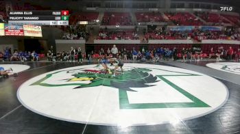 105 lbs Round 2 - Quarters & 1st Wb (16 Team) - Felicity Tarango, Lubbock vs Alianna Ellis, Amarillo Palo Duro