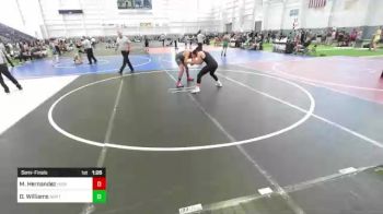 145 lbs Semifinal - Matthew Hernandez, Horizon vs Devin Williams, Northern AZ Grapplers