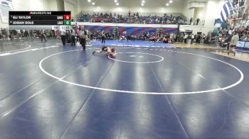 150 lbs Cons. Round 3 - Josiah Dole, Lakeside vs Eli Taylor, Sandpoint