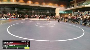 145 lbs Cons. Round 2 - Kenadee Hunter, Harrisburg vs Angelina Jimenez, Redwood -Visalia