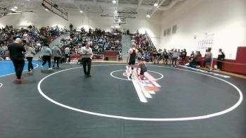 132 lbs Champ. Round 2 - Micah Blajszczak, Natrona County vs Patrick Haney, Powell