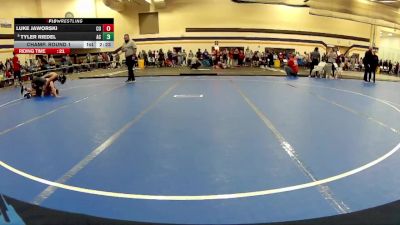 141 lbs Champ. Round 1 - Luke Jaworski, Cornerstone University vs Tyler Riedel, Adrian NCAA