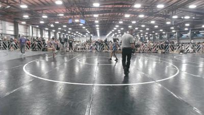 80 lbs Round 2 (10:30am Friday) - Hadlee Worrell, Iowa vs Leilani Aimable, Maryland Gold