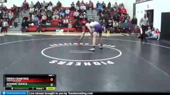 144 lbs Cons. Round 3 - Owen Crabtree, Jonathan Alder vs Dominic Isaacs, Eaton