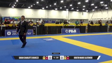 Kristin Marie Ulatowski vs Sarah Charlotte Boukezzi 2025 World IBJJF Jiu-Jitsu No-Gi Championship