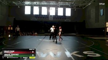 115 lbs Round 3 - Abigail Sanchez, Skyview (Girls) vs Grace Page, Skyview (Girls)