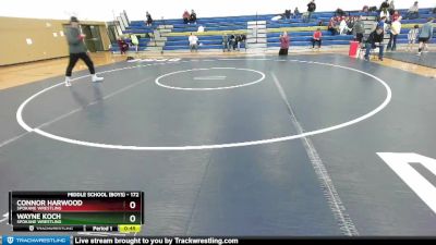 172 lbs Round 5 - Wayne Koch, Spokane Wrestling vs Connor Harwood, Spokane Wrestling