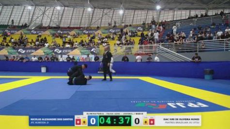 ISAC IURI DE OLIVEIRA NUNES vs NICOLAS ALEXANDRE DOS SANTOS 2026 FPJJ Circuito Paulista GI Etapa 3