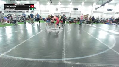 132 lbs Round Of 16 - Jayce Walter, PA vs Logan Shaw, OH