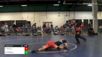 Match - Carson Wince, Nc vs Matthew Phillips, Ga