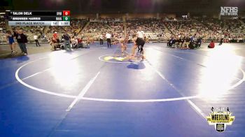 B3A-150 lbs 3rd Place Match - Talon Delk, Sperry vs Brennen Harris, Marlow