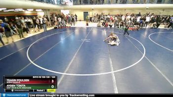 120 lbs Semifinal - Ayden Tokita, East Idaho Elite Wrestling vs Teagin Poulsen, North Sanpete