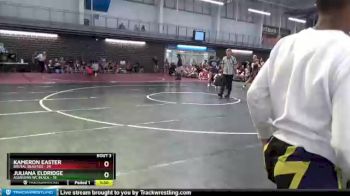 110 lbs Round 1 (10 Team) - Kameron Easter, Brutal Beauties vs Juliana Eldridge, Assassins WC Black