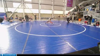 43 lbs Quarterfinal - Jiovani Rodriguez, Victory Wrestling-Central WA vs Blake Jennings, Buzzsaw WC