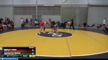 122 lbs Round 1 (8 Team) - Brinley Meier, Iowa vs Brooklyn Conrad, Minnesota Storm