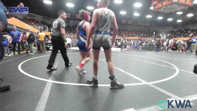 110 lbs Quarterfinal - Grayson Moss, Blanchard Youth Wrestling Club vs Ricks Bowman, Husky Wrestling Club