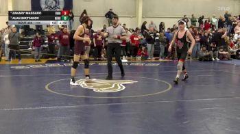 144 lbs Semifinal - Alan Biktyakov, Monsignor Farrell vs Zakary Massaro, St. Francis