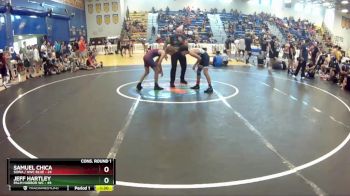 106 lbs Quarters & Wb (16 Team) - Samuel Chica, SOWA / HWC BLUE vs Jeff Hartley, Palm Harbor WC