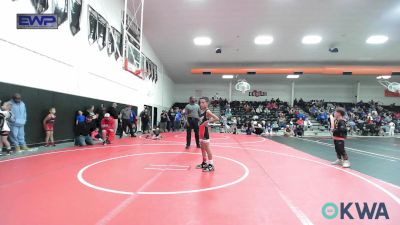 70 lbs Rr Rnd 1 - Titan Mayfield, Hilldale Youth Wrestling Club vs Caleb Simpson, Pitbull Wrestling Academy