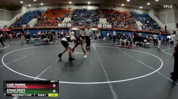 144 lbs 1st Place Match - Ethan Kraft, Mount Saint Joseph vs Luke Mannix, Covenant Life School