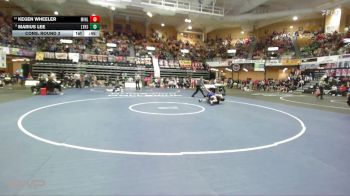 120 lbs Cons. Round 3 - Marius Lee, Lyons HS vs Kegen Wheeler, Minneapolis Lions